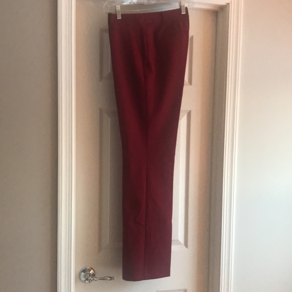 Talbots Crimson Dress Pants NWT - Picture 3 of 4